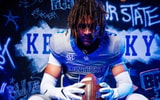 Cedric Works at his Kentucky official visit