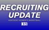 Kentucky women's basketball Recruiting Update graphic by Kentucky Sports Radio