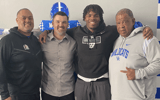 Photo of Anwar Stewart (left), Brad White (middle left), Javeon Campbell (middle right), and Vince Marrow via X/Twitter (@JaveonCampbell)