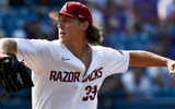 Arkansas pitcher Hagen Smith