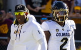 Colorado HC Deion Sanders and QB Shedeur Sanders