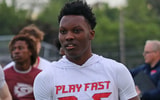 The South Carolina Gamecocks have landed four-star WR Lex Cyrus, pictured at a camp (Photo: Ryan Snyder | On3)