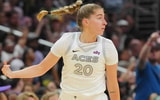 Las Vegas Aces guard Kate Martin
