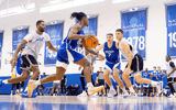 Kentucky practices against La Familia at the Joe Craft Center