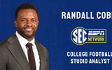 Former Kentucky Football great Randall Cobb is joining the SEC Network as a studio analyst - Image via ESPN