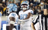UNC edge rusher Tyler Thompson against California.