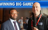 Randall Cobb with KSR at SEC Media Days