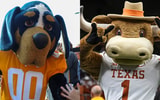 Tennessee (Smokey), Texas (Bevo) Mascots