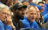 Photo of Alex Poythress (left) and Mark Fox by Daniel Hager | Kentucky Sports Radio