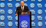 Mark Stoops at SEC Media Days