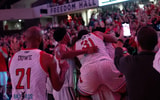 The Ville celebrates TBT win at Freedom Hall