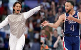 fencing-gold-medalist-lee-kiefer-shares-moment-stephen-curry-aja-wilson-paris-olympics-opening-ceremony