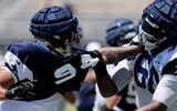 Marshawn Kneeland Tyler Guyton training camp