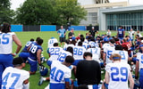 Team. Mark Stoops.Fall camp practice #2.Elliott Hess | UK Athletics