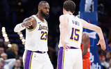 Los Angeles Lakers stars LeBron James and Austin Reaves