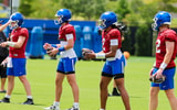 Kentucky quarterbacks L to R: Beau Allen (11), Cutter Boley (8), Gavin Wimsatt (2), Brock Vandagriff (12) - Mont Dawson, Kentucky Sports Radio