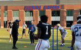 Untitled deFlorida Gators running back Montrell Johnson (photo by Zach Abolverdi) sign (84)