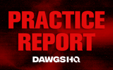 Georgia Bulldogs Practice Report