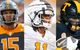 Tennessee WRs Bru McCoy, Chris Brazzell, Squirrel White