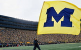 Michigan Wolverines flag