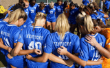 Photo of the Kentucky women's soccer team via UK Athletics
