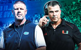 Florida Gators Billy Napier Miami Hurricanes Mario Cristobal