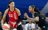 Las Vegas Aces star A'ja Wilson and Chicago Sky star Angel Reese