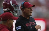 Alabama QB Jalen Milroe and coach Kalen DeBoer