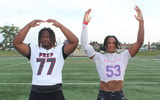 Maxwell Roy and Isaiah West by Mick Walker -- Lettermen Row --