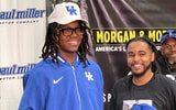 Jasper Johnson after announcing his commitment to Kentucky - Dylan Ballard