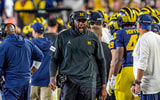 Michigan Wolverines football head coach Sherrone Moore opened the season with a win over Fresno State but lost to Texas. (Photo by Kimberly P. Mitchell / USA TODAY NETWORK)
