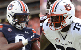 Auburn WR Cam Coleman, OL Izavion Miller