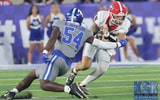 D'Eryk Jackson tackles Georgia quarterback Carson Beck - Dr. Michael Huang, Kentucky Sports Radio