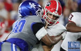 Carson Beck hit by Kentucky defender - Dr. Michael Huang, Kentucky Sports Radio