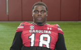 Former South Carolina linebacker Bangally Kamara (Photo by CJ Driggers/GamecockCentral)