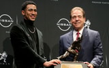 former-alabama-head-coach-nick-saban-reacts-carolina-panthers-benching-quarterback-bryce-young