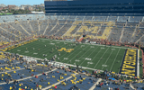 Michigan Stadium press box
