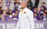 Sep 23, 2023; Evanston, Illinois, USA; Minnesota Golden Gophers head coach PJ Fleck on the field before the game against the Northwestern Wildcats at Ryan Field. Mandatory Credit: David Banks-Imagn Images