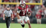 South Carolina QB Robby Ashford runs against Akron (Photo: CJ Driggers | GamecockCentral.com)