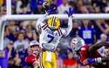 LSU LB Harold Perkins will reportedly miss the rest of the 2024 season. (Photo: USA Today)