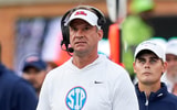 Mississippi Rebels head coach Lane Kiffin during the first half against the Wake Forest Demon Deacons at Allegacy Federal Credit Union Stadium - Jim Dedmon-Imagn Images