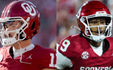 Oklahoma QBs Jackson Arnold, Michael Hawkins