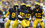 Michigan Wolverines football linebacker Ernest Hausmann led his team with 9 tackles against Minnesota last year. (Photo by Lon Horwedel / TheWolverine.com)