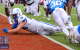 Josh Kattus falls on the ball in the end zone for a Kentucky touchdown - Mont Dawson, Kentucky Sports Radio