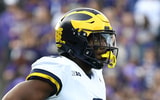 Michigan Wolverines football EDGE Josaiah Stewart was a key addition for the Wolverines. (Photo by Lon Horwedel / TheWolverine.com)