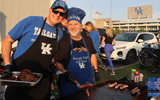 Kentucky fans tailgate outside Kroger Field before a football game - Dr. Michael Huang, Kentucky Sports Radio