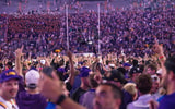 LSU field storm