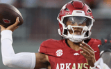 Arkansas QB Taylen Green