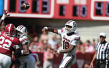 South Carolina quarterback LaNorris Sellers against Alabama this season (C.J. Driggers/GamecockCentral).