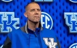 Mark Pope at SEC Media Days - Vasha Hunt, Imagn Images